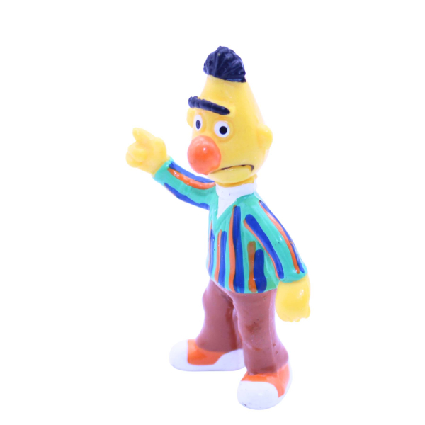 Sesamstraße PVC Figur „Bert“ – Bullyland 1980er – Vintage – handbemalt